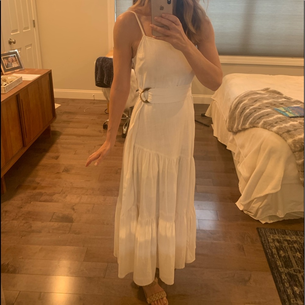 Billabong White Maxi Sundress